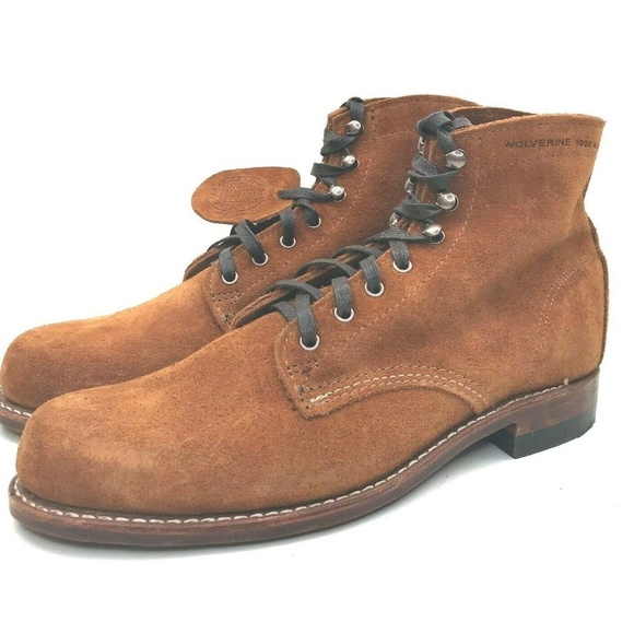 wolverine 1000 mile amber suede